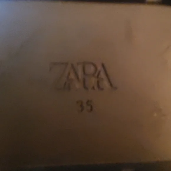 NWT Zara Stylish Cream and Black Women's /BIG Kids Girl Boots - Picture 5 of 6